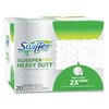 Swiffer Heavy-Duty Dry Refill Cloths, 10.3 x 7.8, White, 20 Cloths, 4PK 80314634